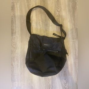 NWOT Large black Reebok messenger bag